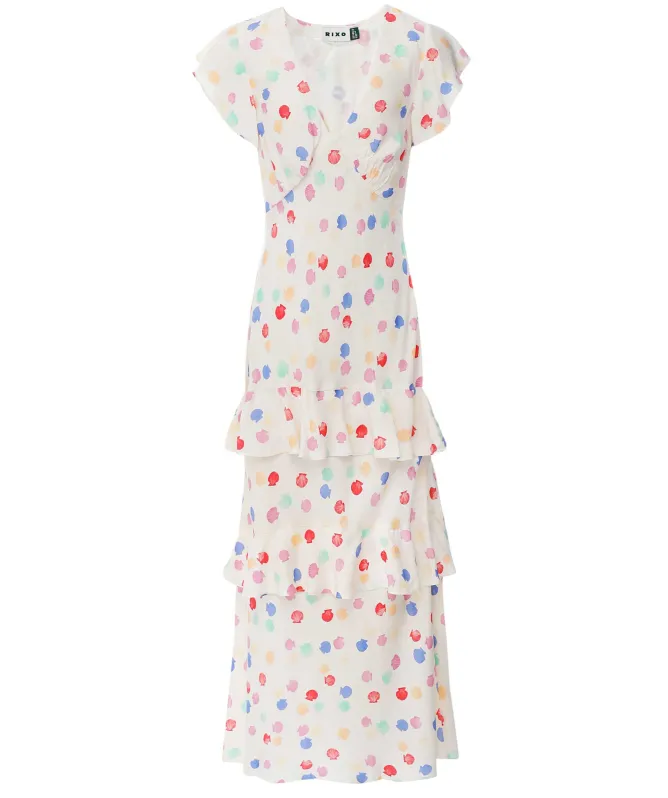 RIXO Meena Midi Dress
