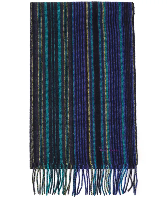 Paul Smith Lambswool Trent Stripe Scarf