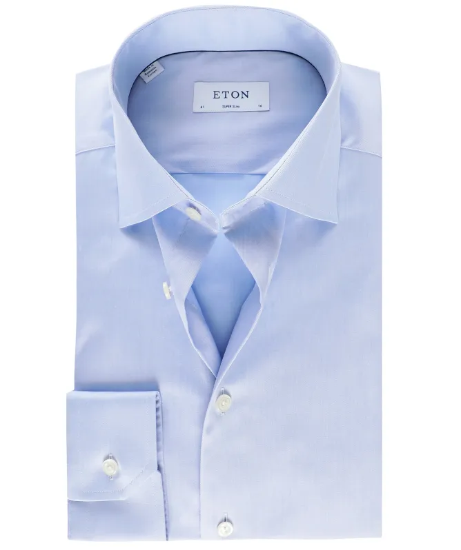 Eton Super Slim Fit Twill Shirt