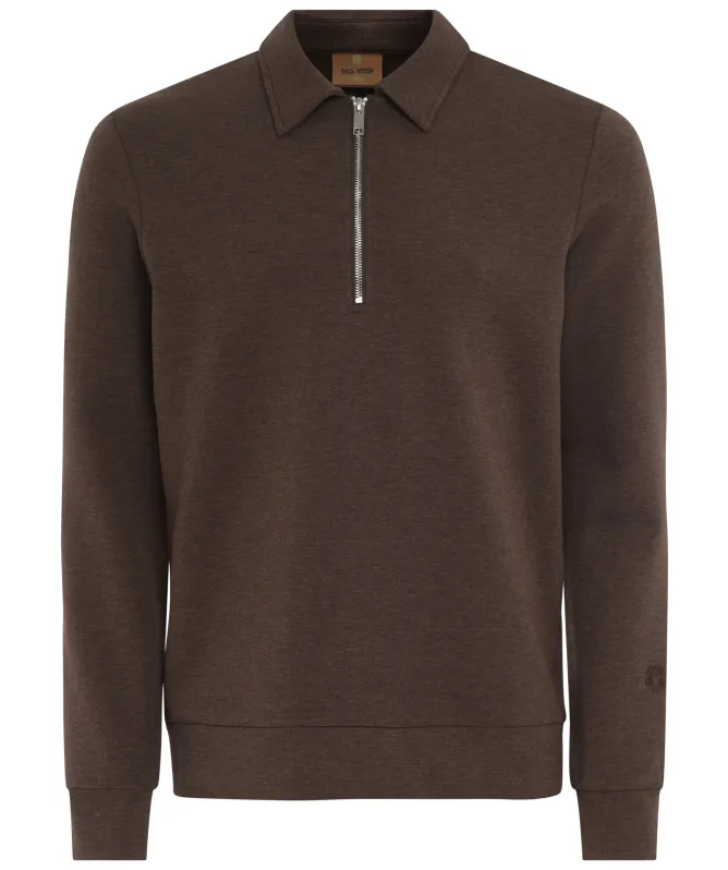 MOS MOSH MMGAbel Zipper Polo Sweat