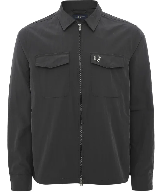 Fred Perry Textured Zip Overshirt