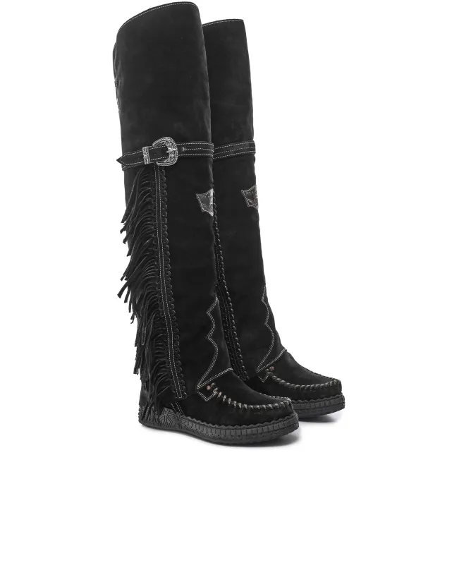 El Vaquero Coleen Fringe Cowboy Boots