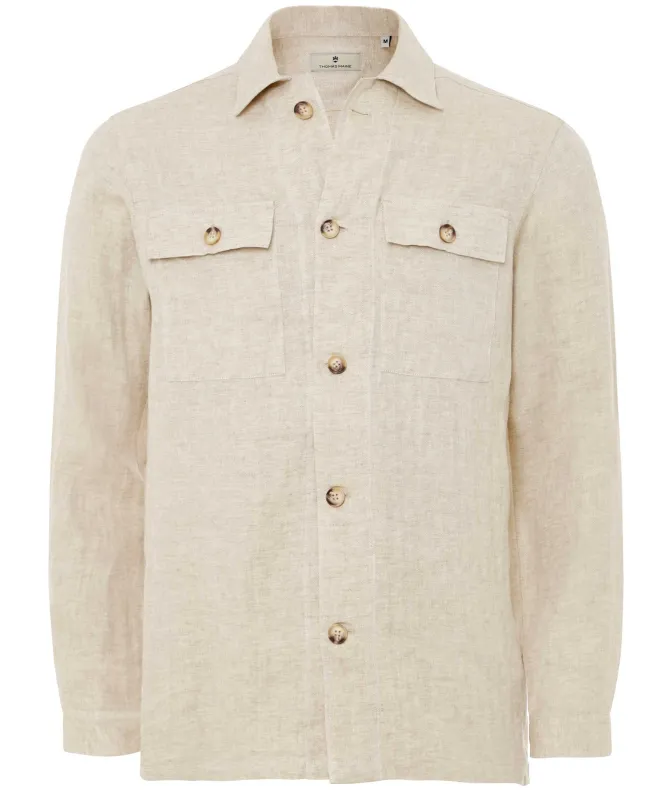 Thomas Maine Linen Trento Overshirt