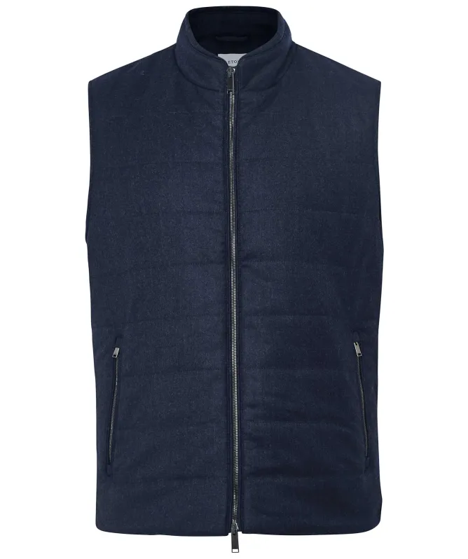 Eton Quilted Wool Vest