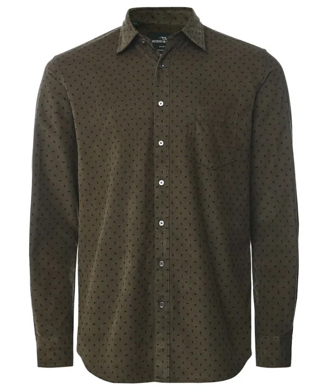 Rodd and Gunn Sports Fit Harrington Shirt