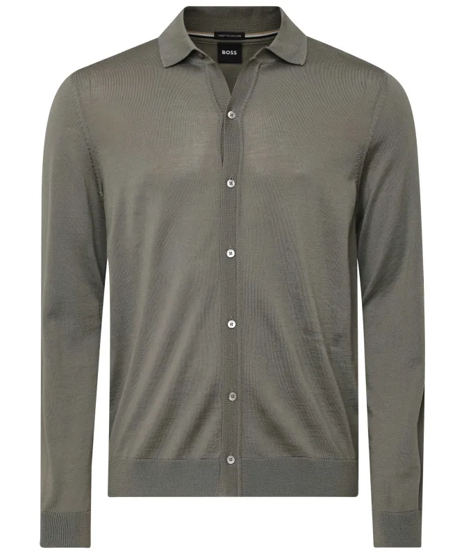 BOSS Virgin Wool Helbert Cardigan