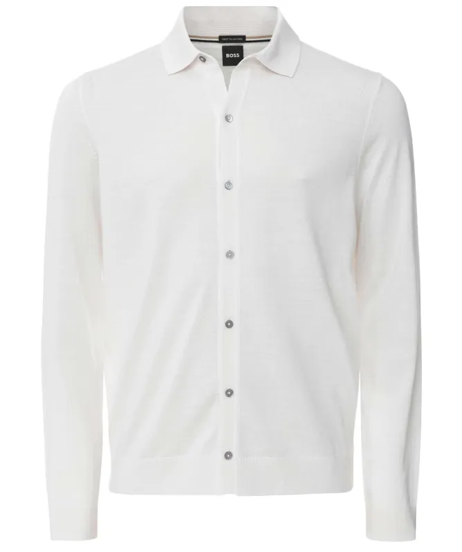 BOSS Virgin Wool Helbert Cardigan