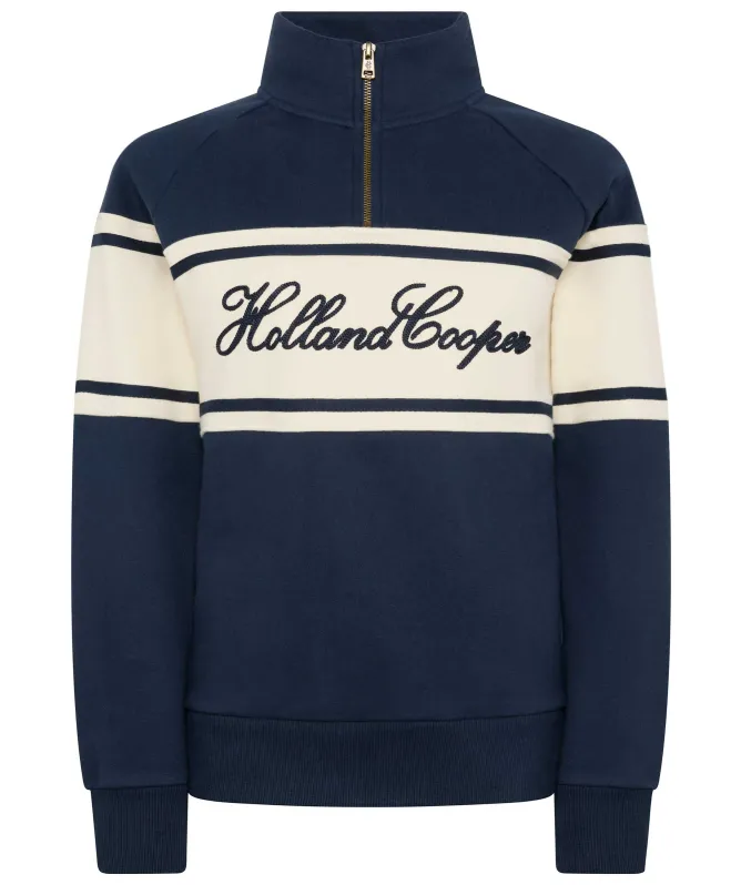 Holland Cooper Signature Quarter Zipper Sweat