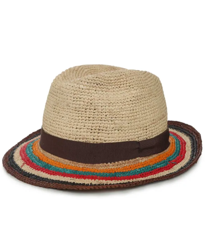 Paul Smith Stripe Straw Hat