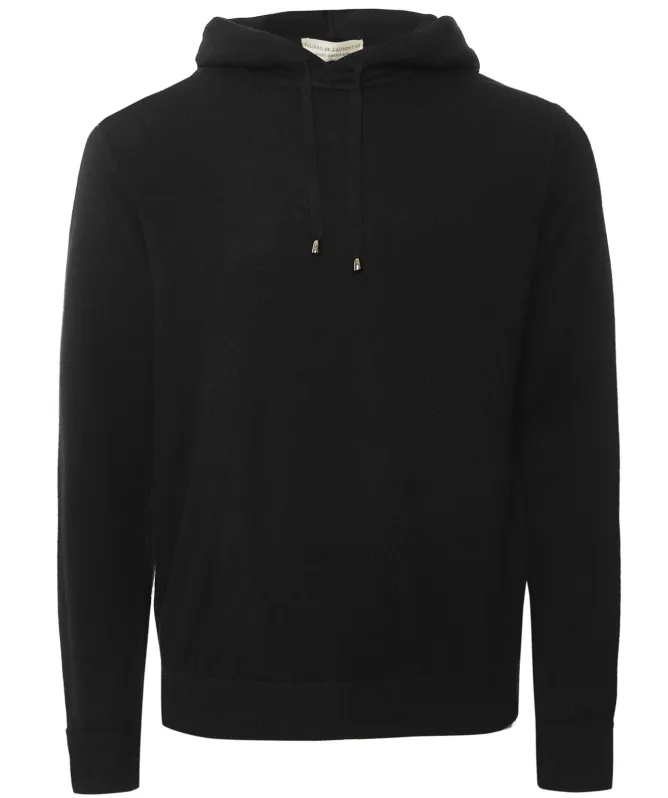 Filippo De Laurentiis Wool Cashmere Hoodie