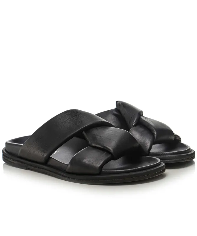 Lofina Padded Leather Sandals