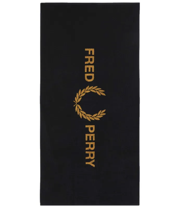 Fred Perry Branded Beach Towel