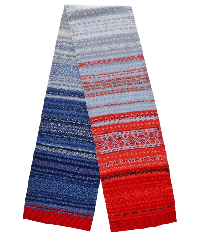 ERIBÉ Alloa Fair Isle Scarf