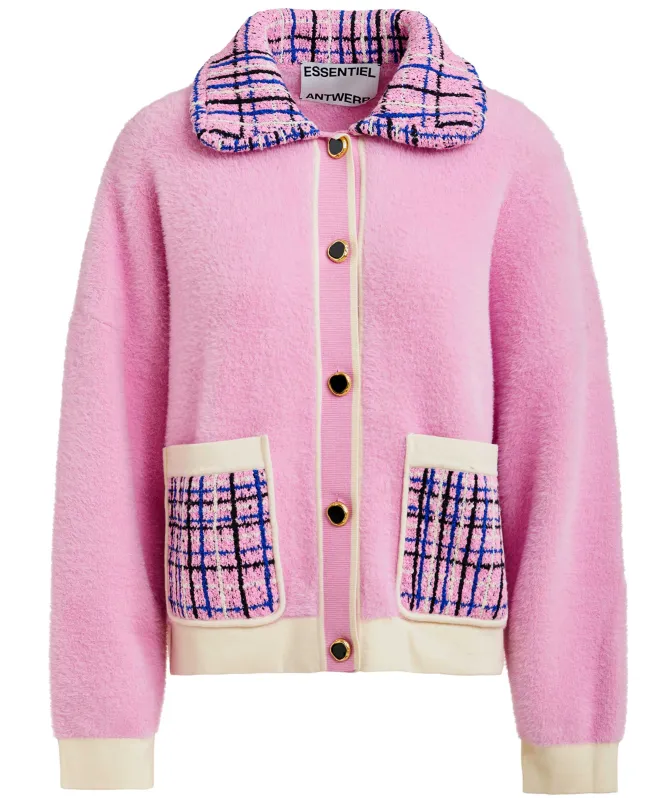 Essentiel Antwerp Joilu Knitted Textured Cardigan