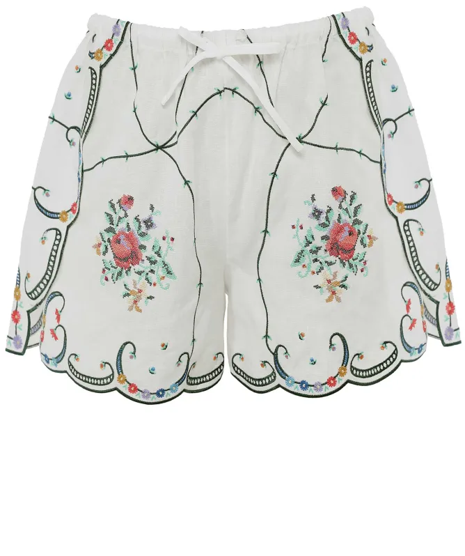 Me369 Lola Linen Shorts