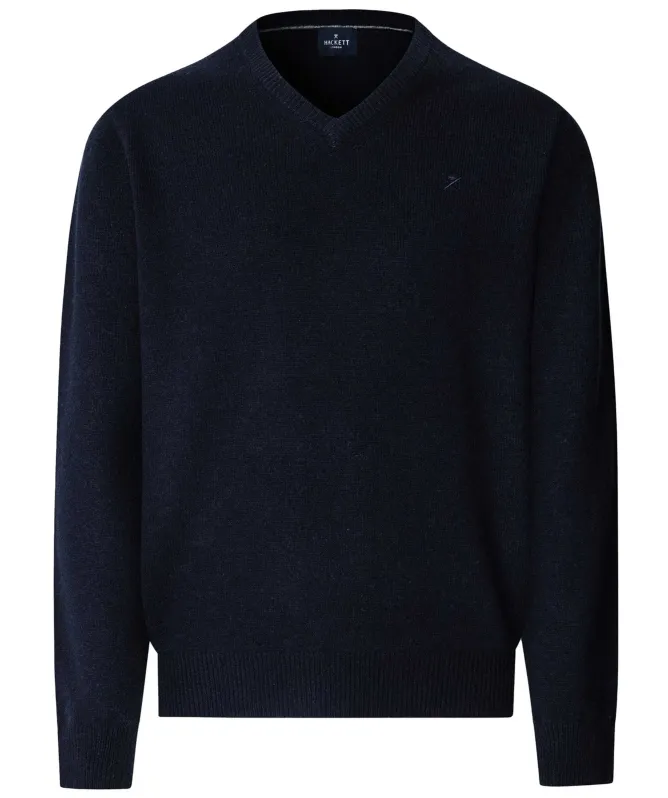 Hackett Lambswool V-Neck Jumper