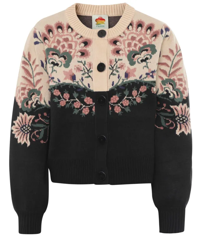 FARM Rio Belle Garden Knit Cardigan