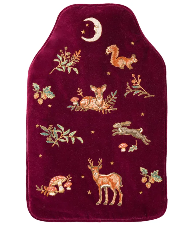Elizabeth Scarlett Enchanted Woodland Hot Water Bottle
