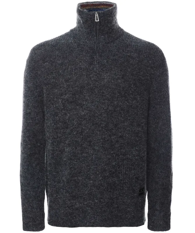 Paul Smith Mohair Blend Half-Zip Jumper