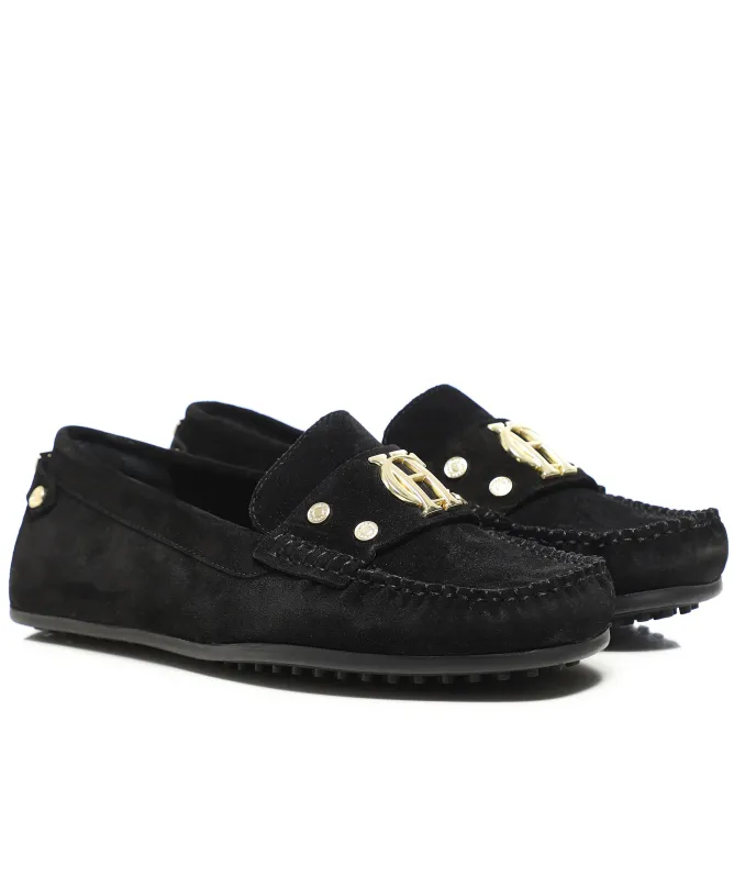 Holland Cooper Suede Driving Loafers