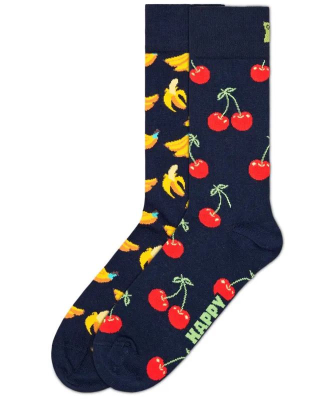 Happy Socks Cherry Bananas Socks 2 Pack
