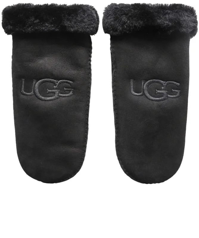 UGG Sheepskin Embroidered Mittens
