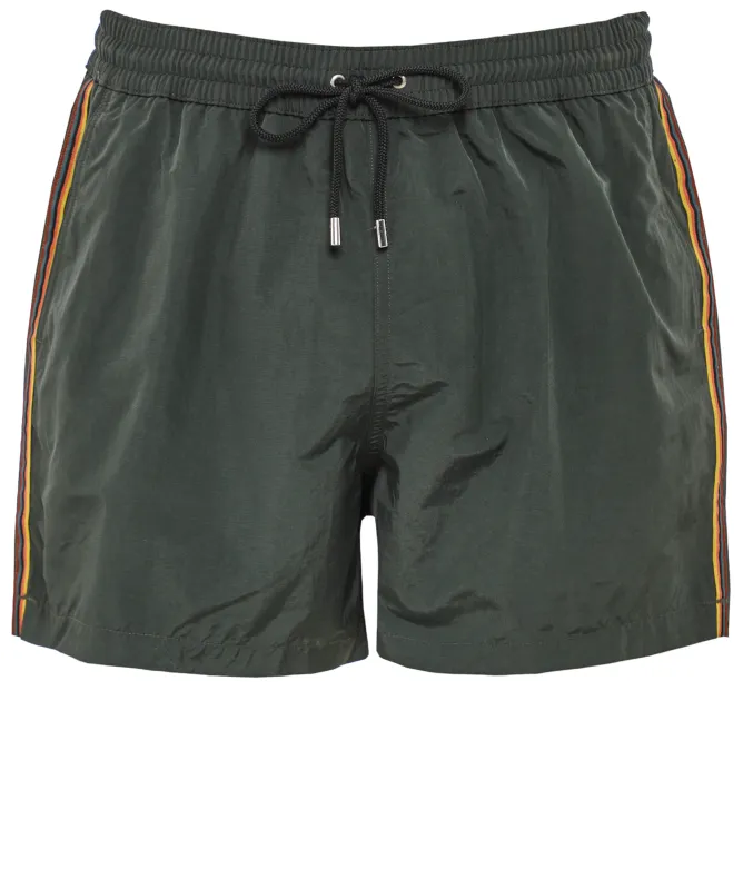 Paul Smith Artist Stripe Trim Swim Shorts