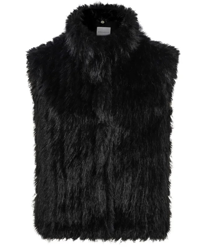 Rino and Pelle Dava Faux Fur Gilet