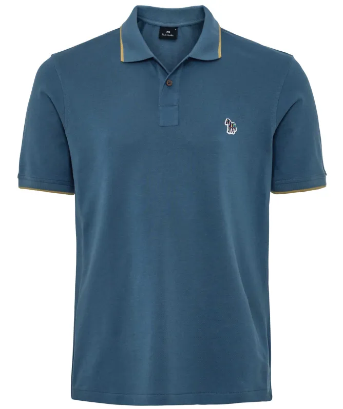 Paul Smith Slim Fit Tipped Zebra Polo