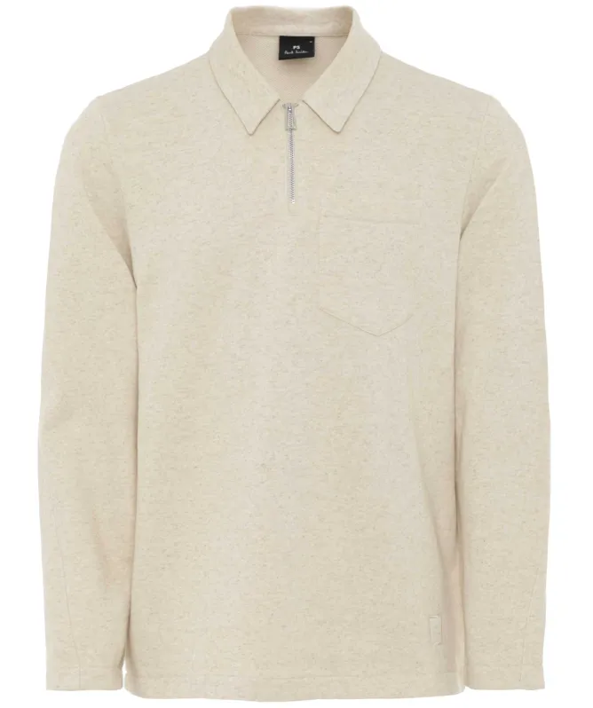 Paul Smith Quarter Zipper Collar Sweatshirt