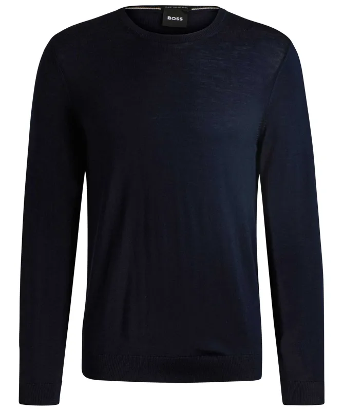BOSS Merino Wool Leno-P Jumper