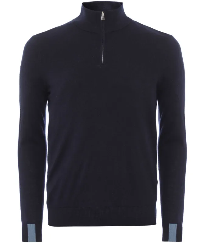 MOS MOSH MMGAdam Soft Zipper Neck Knit Sweater