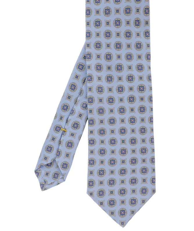 Eton Medallion Printed Silk Tie