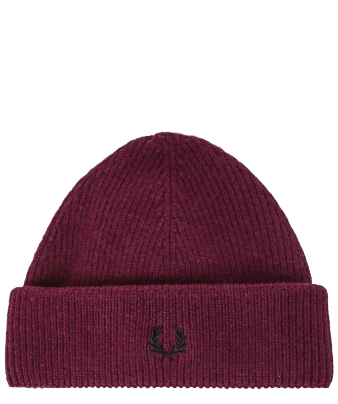 Fred Perry Classic Wool Beanie Hat