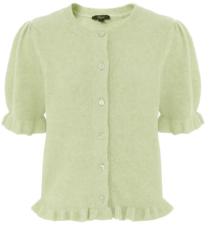 Rails Lora Ruffle-Trim Cardigan