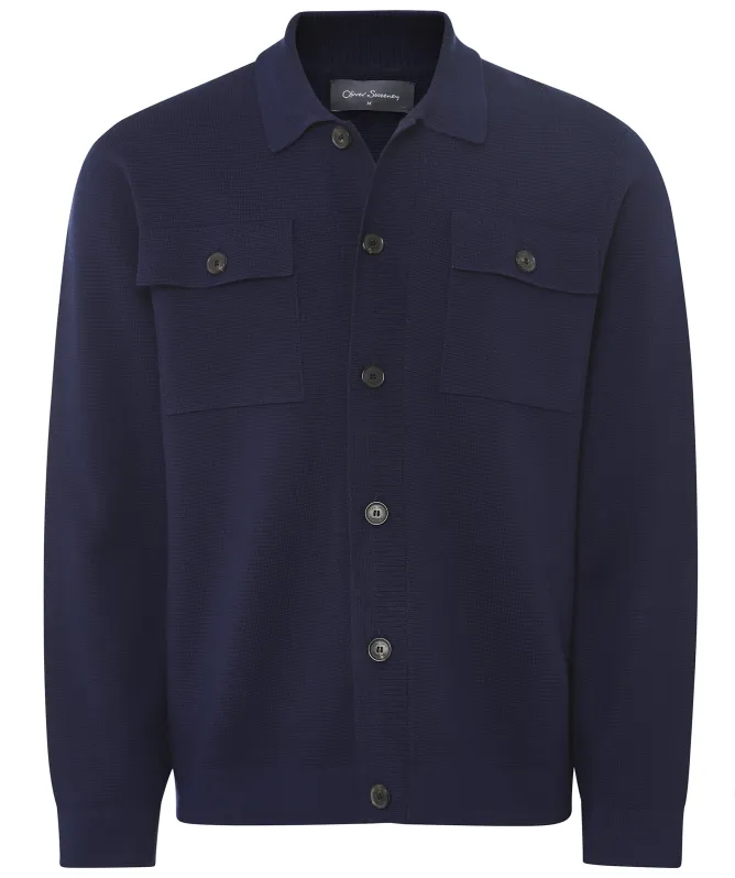 Oliver Sweeney Merino Wool Mellis Overshirt