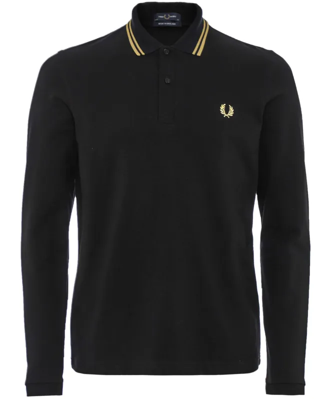 Fred Perry Long Sleeve M1212 Polo Shirt
