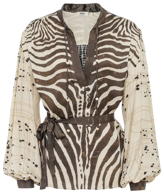 Me369 Rona Printed Shirt