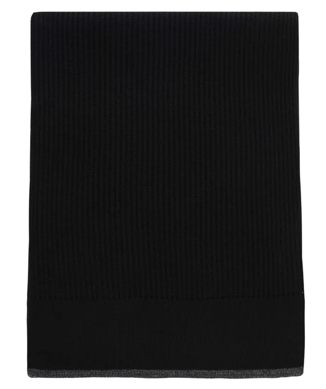 Seinse Rib Knit Tipped Scarf