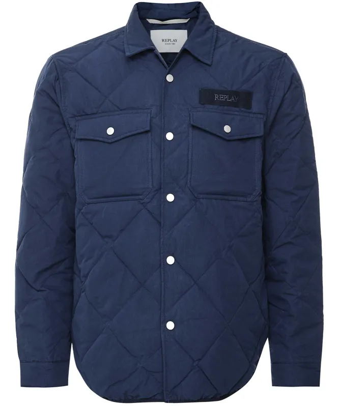 Replay Quilted Overshirt