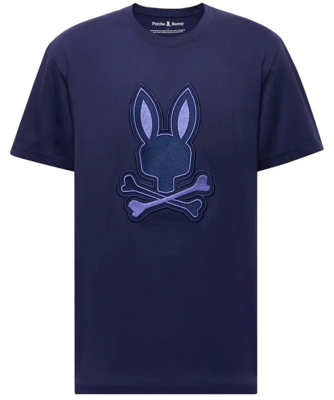 【CPGN STUDIO】BLACK RABBIT Short Sleeve T-shirt Psycho Bunny New Castle Short Sleeve Mini Embroidered Logo T