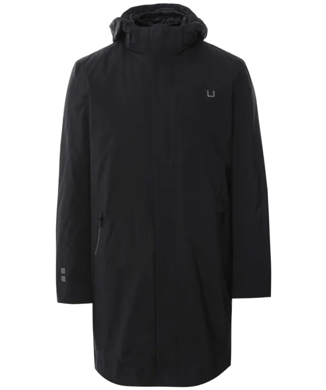 UBR Waterproof Black Storm Coat