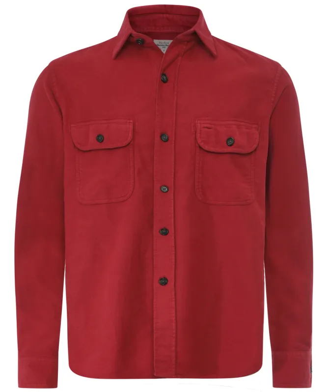 Hartford Paco Cotton Flannel Shirt