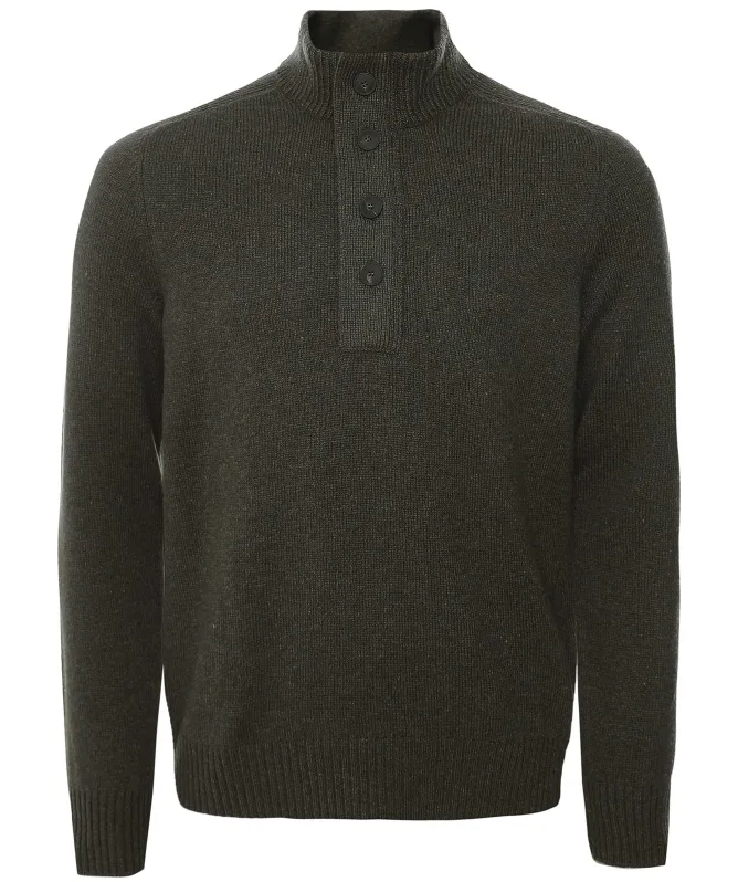 Gran Sasso Wool Mock Neck Sweater