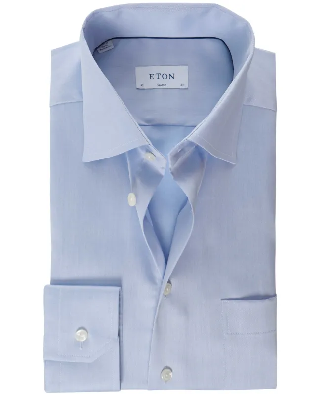 Eton Classic Fit Plain Shirt