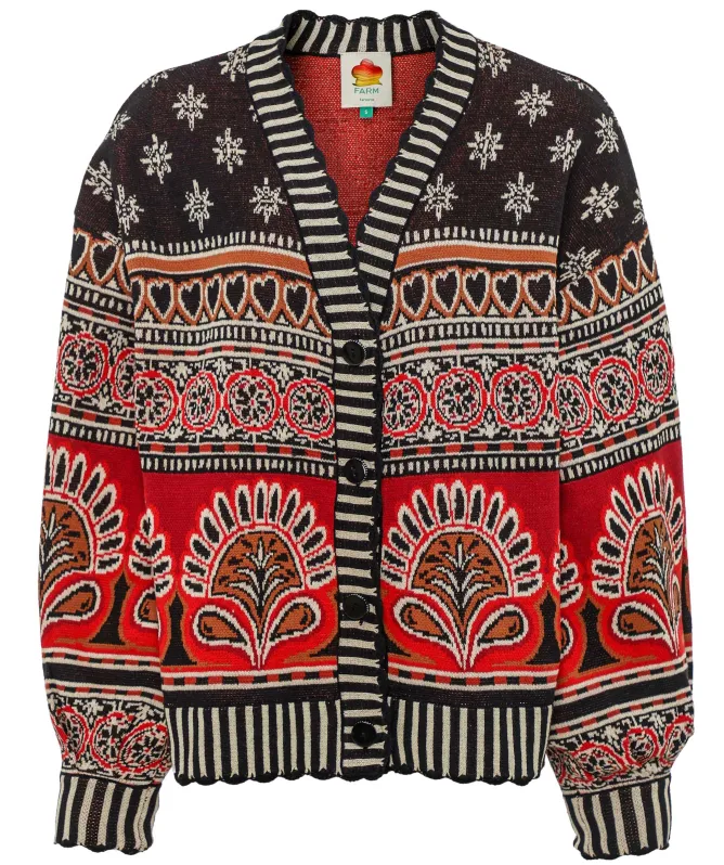 FARM Rio Ainika Love Coconut Cardigan