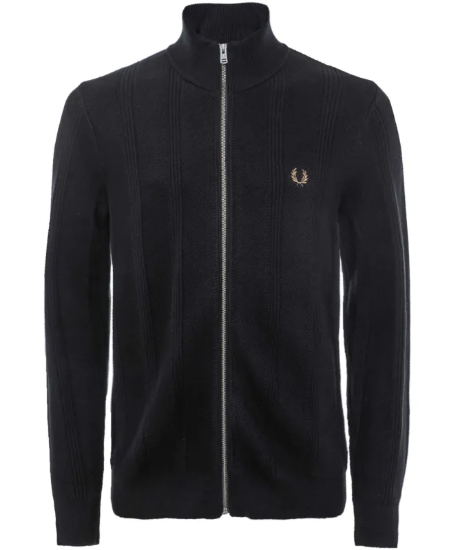 Fred Perry Textured Zip Cardigan