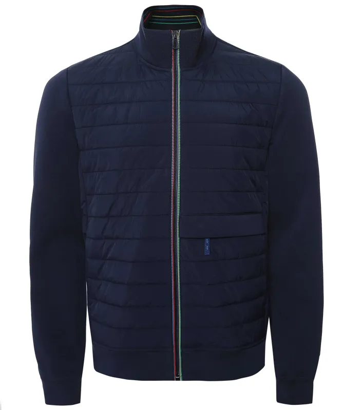 Paul Smith Quilted Mix Media Jacket