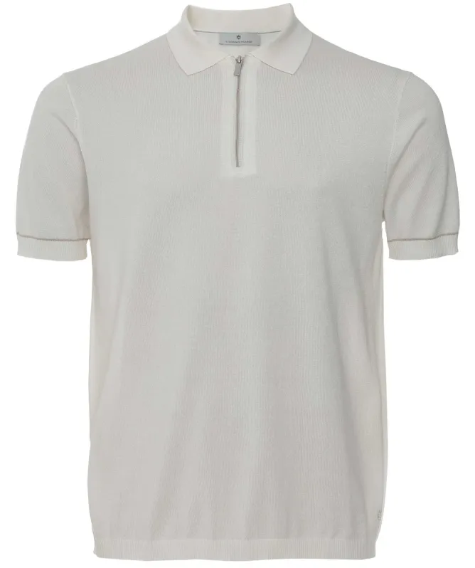 Thomas Maine Half Zipper Polo Shirt