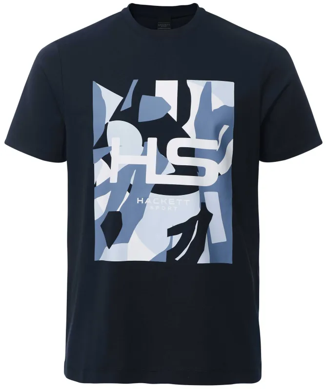 Hackett Coral Graphic T-Shirt